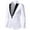 White, variant on Babysbule Mens Winter Coats Men's Fashion England Solid Color High Breathable Casual Single Breasted Suit