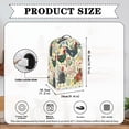 thumbnail image 6 of HELLHERO Protective Coffee Machine Dust Cover Stylish Handle for Kitchen Use(Rooster Floral Pattern), 6 of 6