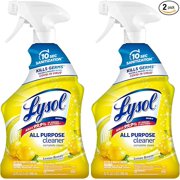 Lysol All Purpose Cleaner Spray, Multi-Purpose Disinfecting Spray, Kitchen & Bathroom Cleaner, Lemon Breeze Scent, 32 Fl Oz (Pack of 2)