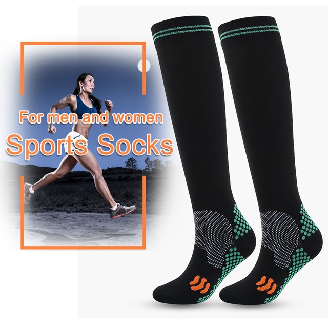 Calcetines Aheléticos Aheletic Calcetines 15-20mmHg Calcetines de equitación engrosados para fútbol Baloncesto Béisbol