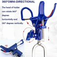 thumbnail image 2 of Catfishing Equipment: 2 Pack Reinforced Nylon Rod Holders, 360 Degree Rotatable, Portable and Suitable for All Rods, 2 of 6