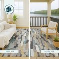 thumbnail image 5 of Addison Rugs Chantille Indoor/Outdoor Transitional Modern Gray Machine Washable Round Rug, 8' x 8', 5 of 8