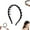 A, variant on Silicone U Shape Fashion Tooth Hair Comb Headband, 2026 New Zig Zag High Cranium Head Bands for Women's Hair Non Slip, Reversible Korean Headbands with Teeth.,A