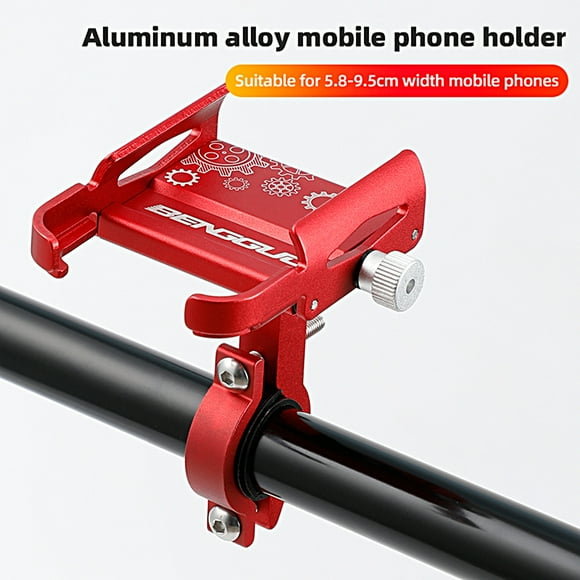 Support de Téléphone pour Vélo 360 Rotatif Antidérapant Absorption des Chocs Support de Navigation Universel pour Vélo
