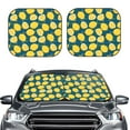 thumbnail image 2 of Cauagu Lemon Cauagu {designName} Print Foldable Car Windshield Sun Shade | Front Windshield Shade for Sun | Fits Small Sedans, Mini SUVs, Hatchbacks-Medium, 2 of 6