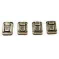 4Pcs Iron Antique Hasp Lock for Jewelry Box Suitcase Buckle Vintage