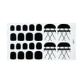 thumbnail image 2 of WREESH Foot Stickers Foot Nail Stickers Waterproof For Female DIY Nail Decoration Art, 2 of 3