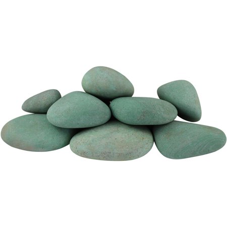 Rain Forest Beach Pebbles, 30 lb., Tahiti Green, 3-5 in.