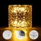 thumbnail image 5 of Hands DIY 4 Pzas Cubo de Hielo Lights Luz de Ladrillo Solar LED para Exteriores Encendido/apagado Automático Lámpara de Cubo Cuadrado Solar IP68 Luz Enterrada Impermeable para Escaleras de Patio Camino de Jardín, 5 of 11