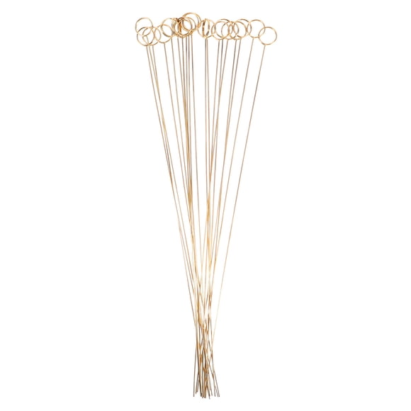 40 palitos florales redondos para ramos, tarjetas, porta tarjetas, púas de flores para bodas y cumpleaños.