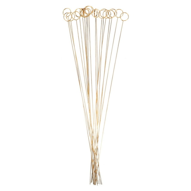 40 palitos florales redondos para ramos, tarjetas, porta tarjetas, púas de flores para bodas y cumpleaños.