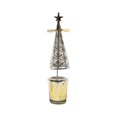 thumbnail image 1 of PENGXIANG Rotary Tea Light Candle Holder  Christmas Tree-shaped Spinning Metal Candlestick Candle Holder  Romantic Rotation Decorative Candle Holder Christmas Decoration for Wedding Party, 1 of 18