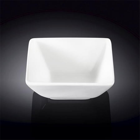 

Wilmax 992611 4.75 x 4.5 x 2.5 in. Square Dish White - Pack of 72