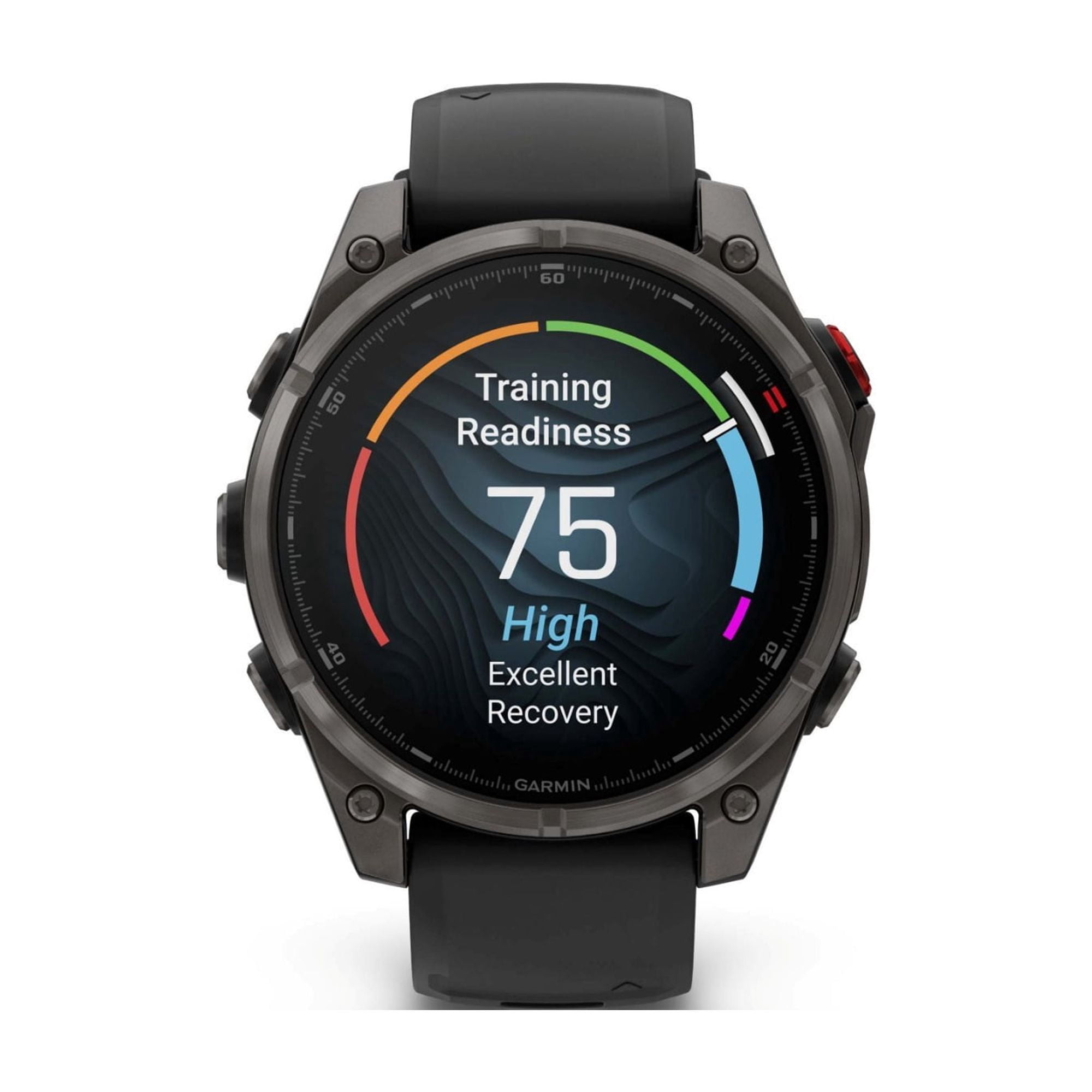 Garmin fenix 8 Pro Sapphire 47mm AMOLED (Carbon Gray DLC Titanium) GPS Smartwatch Bundle with Wireless Earbuds (2 Items)