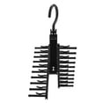 thumbnail image 3 of Eddwiin Tie Rack - Adlustable C-ross X Tie Rack Belt Scarves Hook Hanger Holder Organizer, 3 of 8