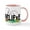 White/Pink Inside, variant on CafePress - Believe In The Easter Bunny Mug - 11 oz Ceramic Mug - Novelty Coffee Tea Cup