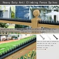 thumbnail image 4 of Fence Spikes, Security Wall Spikes Wide Application Weather Proof Carbon Steel  for Yard, 4 of 7