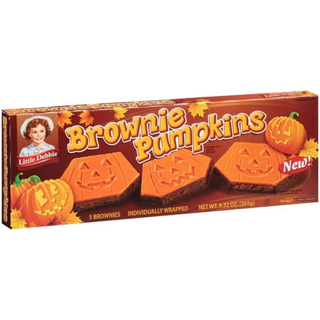 Little Debbie Brownie Pumpkins, 5 ct, 9.32 oz - Walmart.com