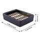 thumbnail image 5 of Caja de jabón, accesorio de baño, jabonera, placa de golpe para puerta, plato para escurrir jabón, bandeja de accesorios, soporte de Metal, toallas de baño negras, jabón, 5 of 5