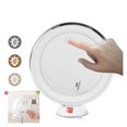 thumbnail image 1 of USB Makeup Mirror With LED Light 3 Color 10x Magnifying Make Up Mirror Touch Screen LED Flexible Suction Cup Illuminated Mirror ,Widely Use, 1 of 7