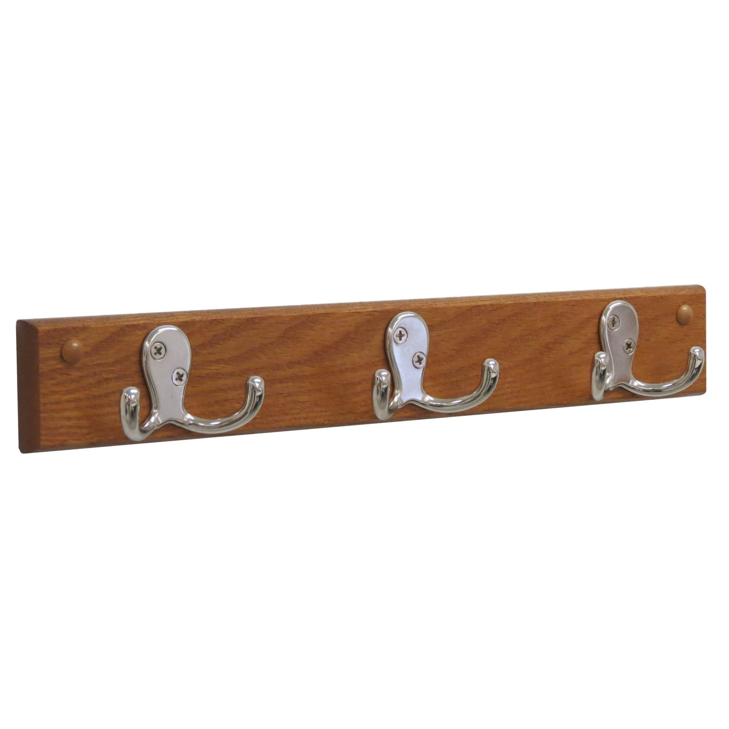 9 sizes SOLID ENGLISH OAK WOODEN HAT AND & COAT HOOKS HANGER PEGS RAIL RACK 33 