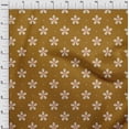 thumbnail image 4 of oneOone Tissu en Coton Blanc Cambrique à Fleurs pour Robe, Tissu Imprimé au Mètre 56 Pouces de Large, 4 of 4
