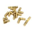 thumbnail image 1 of Bisagras de puerta de pin de diseño de columna en tono dorado de 2.5 cm, rotativas, 10 piezas, 1 of 1