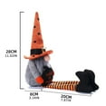 thumbnail image 6 of Aosijia 2 Pack Halloween Dangle Leg Gnomes Decorations Handmade Halloween Decor Tomte Swedish Gnome Scandinavian Gnomes Plush Elf Dwarf Home Household Ornament, 6 of 9