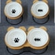 thumbnail image 2 of Nuevo cuenco de alta gama para mascotas, estante de bambú, cuencos de cerámica para comer y beber para perros y gatos, accesorios para comederos de mascotas, productos para mascotas, 2 of 5