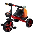 thumbnail image 3 of FUTATA Toddler Kids Tricycle, 3 Wheel Pedal Bike Toy, Tricycle With Basket And Storage Box For 6 Months And Above Stroller Tricycle Gift For Toddler Boys Girls Indoor And Outdoor Tricycles, 3 of 7