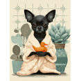 thumbnail image 1 of Chihuahua Rubber Duck Canvas Wall Art 15.75x11.81 Inches, 1 of 8