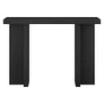 thumbnail image 6 of Evelyn&Zoe Dimitra 42" Wide Rectangular Console Table, Black Grain, 6 of 7