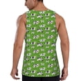 thumbnail image 2 of Sigee Cows With Calfs Green for Men's Workout Tank Top, Athletic Gym Sleeveless Shirt - Quick Dry, Lightweight, Breathable 4X-Large, 2 of 9