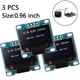 thumbnail image 1 of 3 Piezas Módulo Oled 128x64 Controlador Iic Serial Pantalla Autoluminosa Bo Sailing Electrónica, 1 of 5