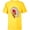 Yellow, variant on Disney Panchito Three Caballeros Trip Matching Big Face - Short Sleeve T-Shirt for Kids - Customized-White