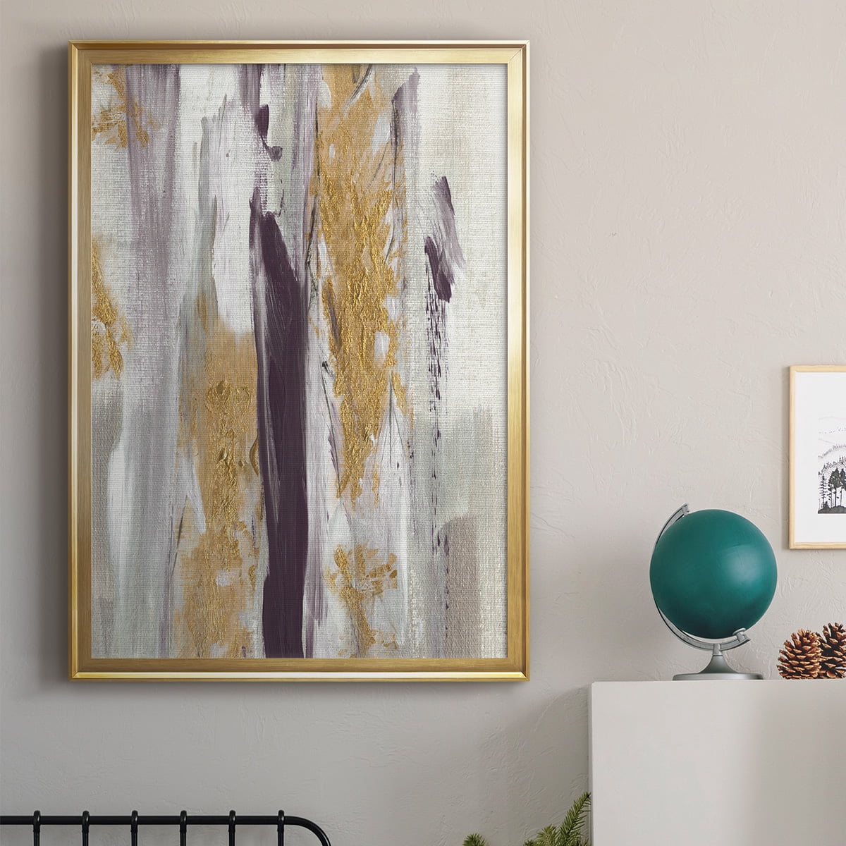 Tumultuous Amethyst II Premium Framed Print - Ready to Hang