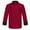 Red, variant on Unisex Chef Uniform, Long Sleeve Buttoned Jacket Waterproof Oil-Resistant Kitchen Wear for Professional Chefs Restaurant Cafe Bakery,Red M