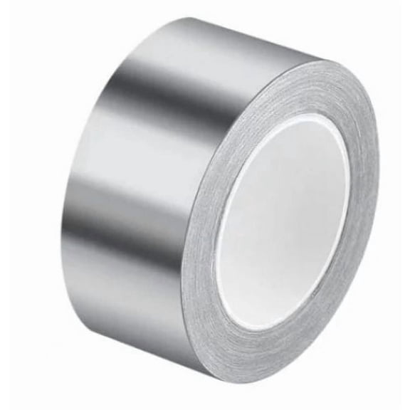 Aluminum Foil Tape 1.2inch x 33Feet x 4mil Heavy Duty Silver Reflective Adhesive Tape Professional Grade Metal Duct Tape for Insulation & Sealing HVAC,Dryer,Exhaust Pipe,Furnace,AC,Ductwork