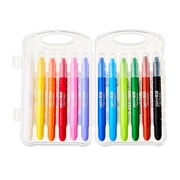 Pen+Gear Assorted Color Washable Gel Crayons, 12 Count