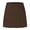 Brown, variant on Skirt Maxi Dress Women's Double Split Zipper Skirt Pants Lined Suit Skirt Pants Tailored Lined Inner Short Office To Evening Structured Versatile Skort Party Beach