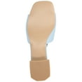 thumbnail image 6 of Journee Womens Elidia Slip On Block Flat Sandals, 6 of 10