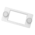 thumbnail image 3 of Soporte para termómetro e higrómetro de terrario para reptiles, para recintos de anfibios, accesorio compacto y resistente de 3 x 0,2 pulgadas. Blanco, 3 of 8