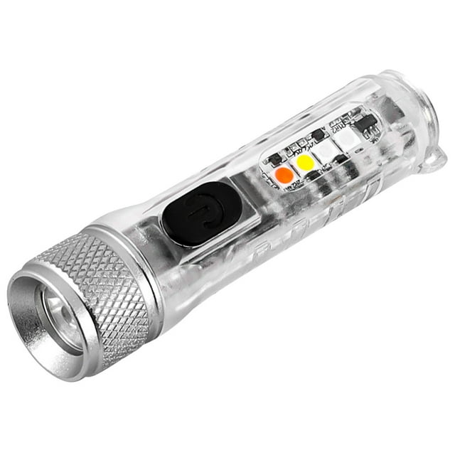 Porte-clés Lampe de Poche Réglable Mini Lampe de Poche LED Torche Porte-Clés