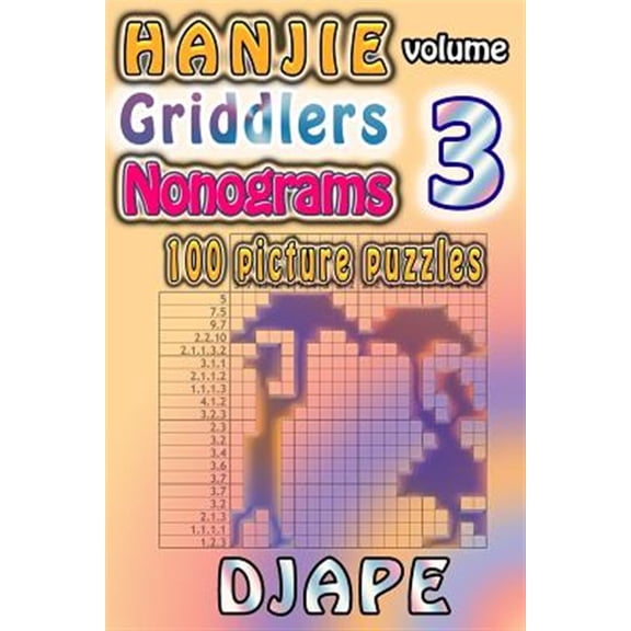 Pre-Owned Hanjie Griddlers Nonograms