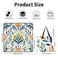 thumbnail image 2 of Bohemian Color Picnic Blanket Waterproof Outdoor Beach Blanket Hand-held Pad Suitable for Travel, Camping, Beach, Family Gatherings, 2 of 7