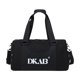 thumbnail image 1 of Bolsa de viaje de lona, ​​bandolera con bolsillo para artículos húmedos, bolsa deportiva de gran capacidad para fitness. Negro, 1 of 9