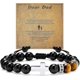 thumbnail image 1 of Bracelets Gifts For Men, Natural Stone Crown Cross Bracelet Valentine's Day Birthday Graduation Retirement Christmas Christian Gift For Son Dad Husban, 1 of 5