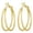 Gold, variant on Large Thin Double Hoop Earrings For Women Lightweight Hoops Non Tarnish Sturdy Big Thin Double Layered Hoop Earrings