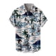thumbnail image 1 of Hombres Casual Sin posicionamiento Botones de impresión Beach Turndown Camisa de manga corta Blusa Pompotops oipoqjl45678, 1 of 6