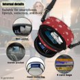 thumbnail image 6 of CHAQLIN Snowman Cell Phone Crossbody Bags with Adjustable Strap Zipper Closure Small Crossbody Wallet for Hiking, Polyester Sling Bag, 6 of 8